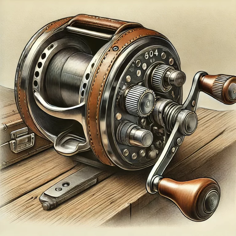 Zebco 404 with Leather Anti-Reverse: A Reel Throwback in History
