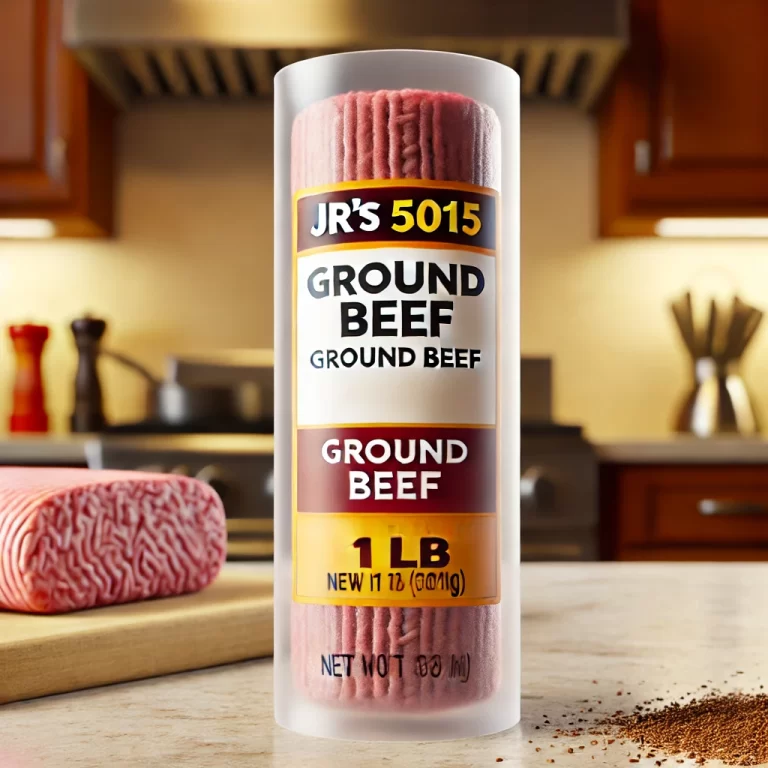 JR’s 5015 Ground Beef in a 1 lb Plastic Tube: Your Go-To Choice for Quality and Convenience