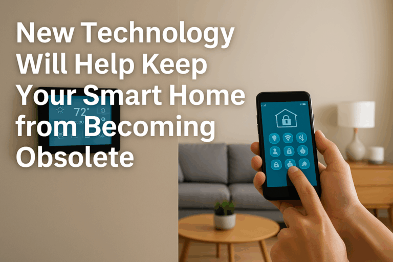New Technology Will Help Keep Your Smart Home from Becoming Obsolete