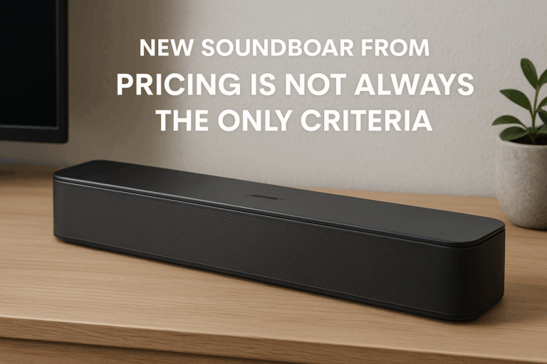 New Soundboard from Bose Review: Pricing is Not Always the Only Criteria