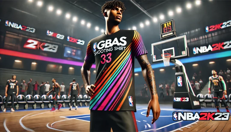 GBAS Shooting Shirts in NBA 2K23: A Complete Guide to Customizing Your Game”