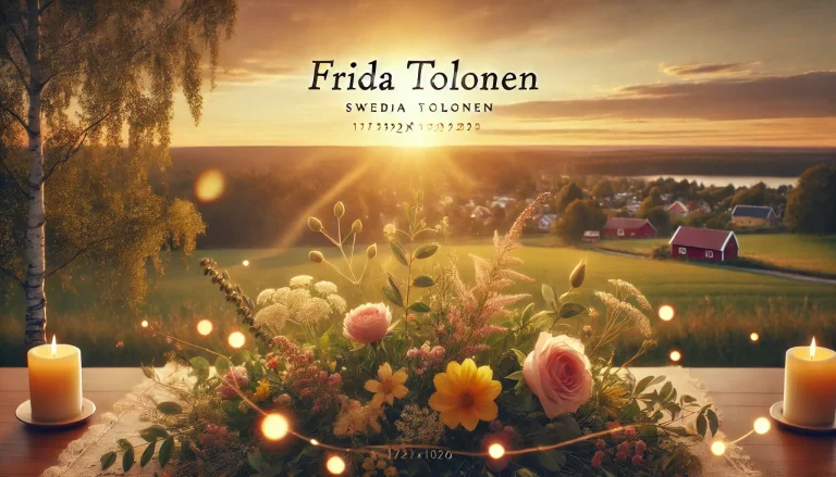 Remembering Frida Tolonen: A Life of Love, Kindness, and Community