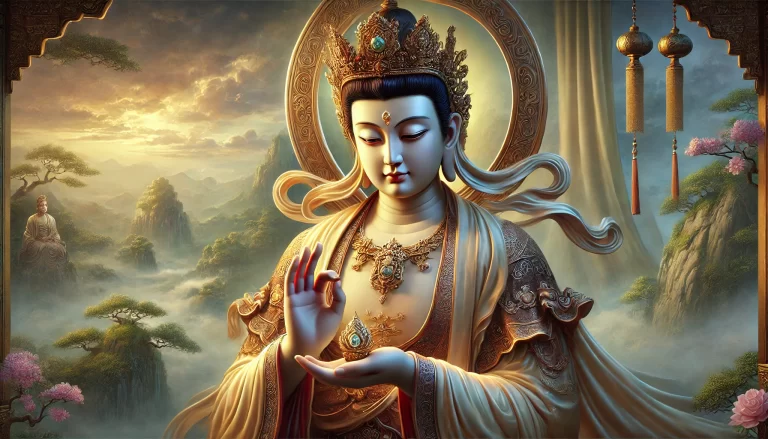 Exploring the Significance and Beauty of the Kṣitigarbha Bodhisattva Image (1920×1080)
