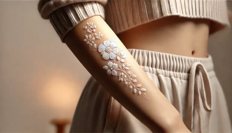 White Tattoos: A Subtle Art Form