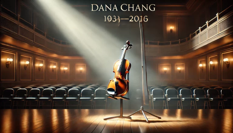 The Life and Legacy of Dana Chang: Remembering a Passionate Violinist