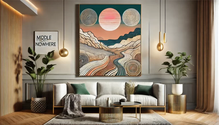 Transform Your Space with Middle of Nowhere 30×40 Harlow Framed Canvas Wall Art