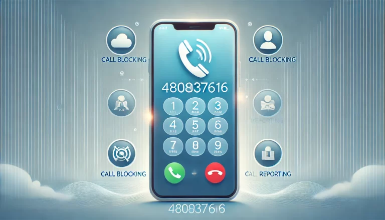 Everything You Need to Know About the 4808037616 Phone Number