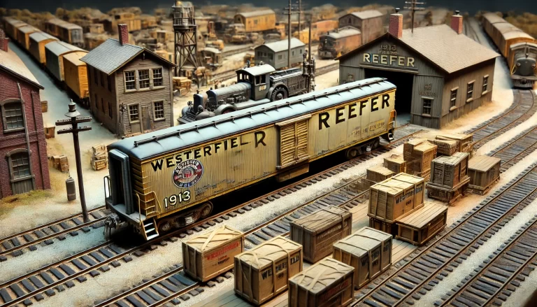 Westerfield HO 1913 PRR Reefer: A Timeless Piece of Railroad History