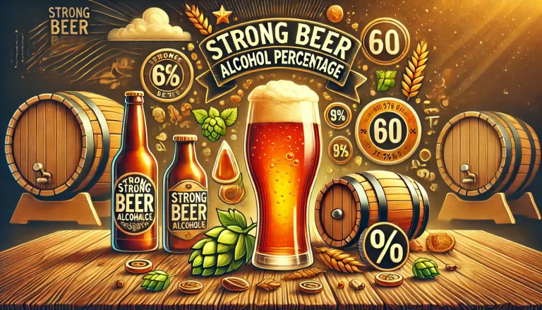 Strong Beer Alcohol Percentage: A Guide to Bold Brews