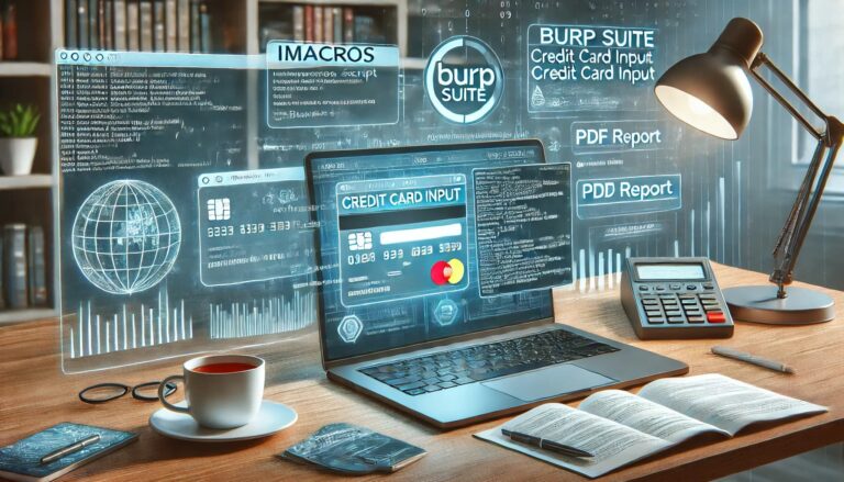 Mastering iMacros, Burp Suite, and Credit Card Input with PDF Documentation