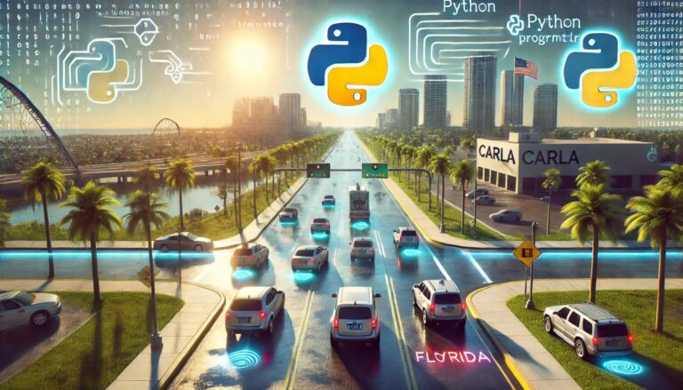 Exploring CARLA in Florida with Python: A Guide to Simulation, Testing, and More