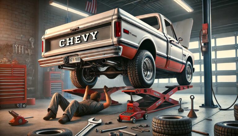 How to Tilt the Rear Bumper Down on a Chevy C10: A Simple Guide