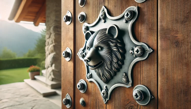 Enhance Your Home’s Entrance with Bear Head Metal Zippies Screw Doors
