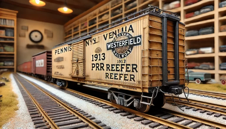 The Westerfield HO 1913 PRR Reefer is a gem