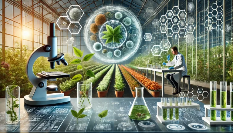 Producción de Plantas y Análisis con Microscopio: Ciencia para un Futuro Verde