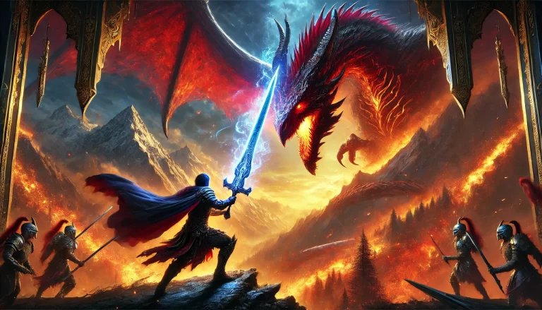 The Great Blade and the Dragon: A Tale of Heroism and Legend