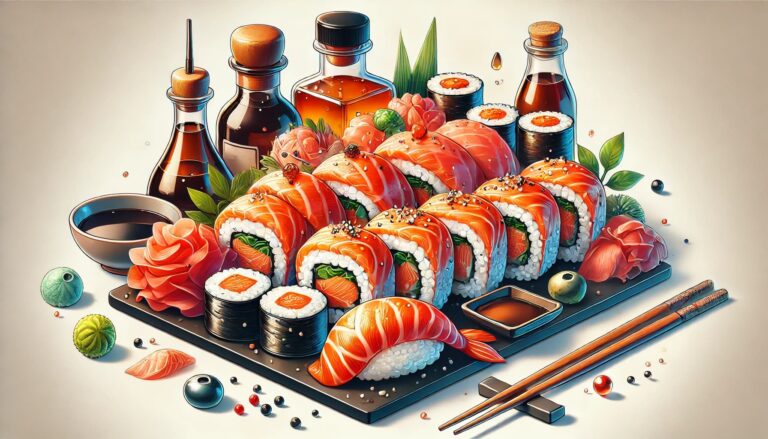 Exploring Salmon-Topped Sushi: A Culinary Delight