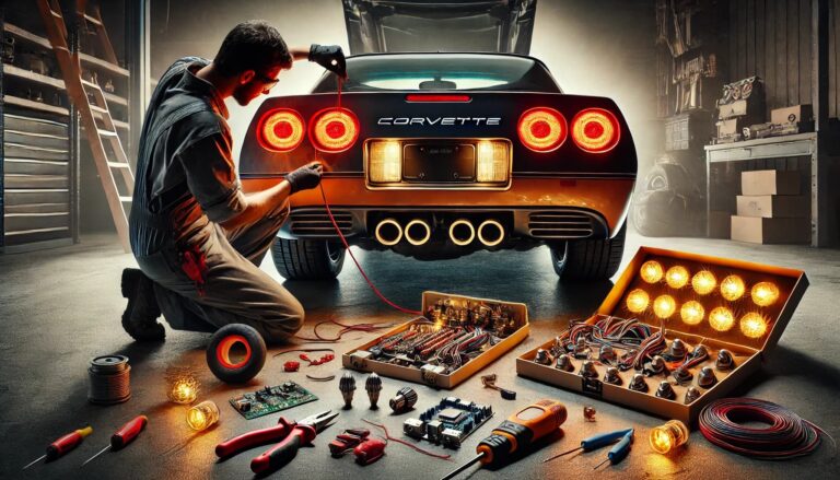 How to Remove Tail Lights on a 1992 Corvette for LED Load Resistor Installation