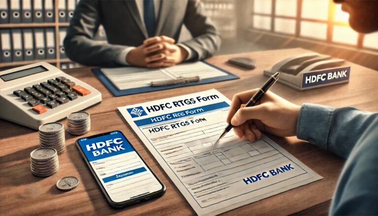 HDFC RTGS Form: A Complete Guide for Efficient Bank Transfers