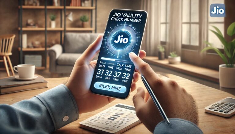 Jio Validity Check Number: How to Check Your Jio Plan’s Validity