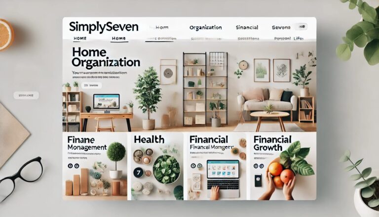 Discovering Simplysseven.net: Simplifying Life, One Step at a Time