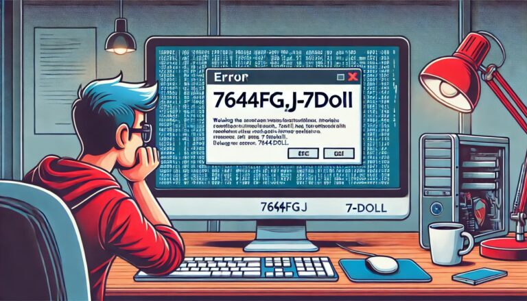 Understanding the 7644fg.j-7doll Error Code: Causes and Solutions