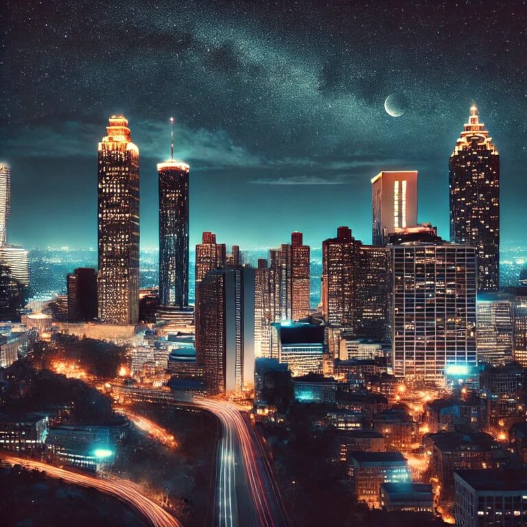 WCW Atlanta Skyline City Lights Theme: A Stunning Blend of Glamour and Cityscape