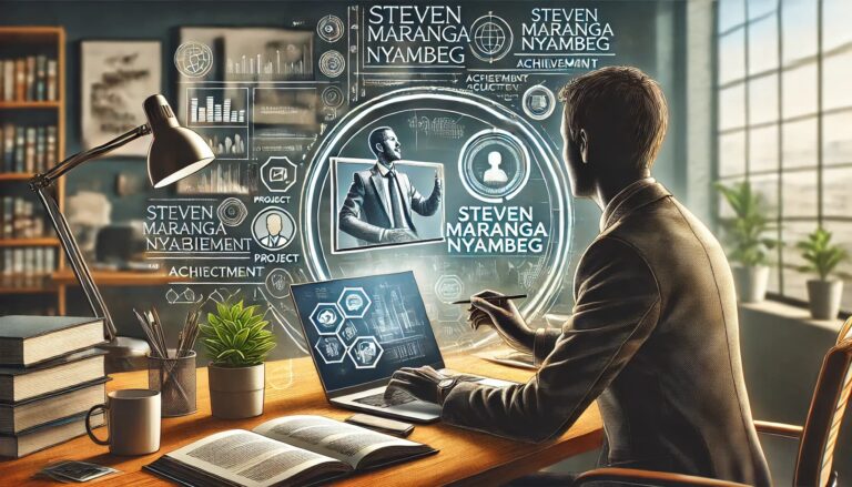 Steven Maranga Nyambeg: A Rising Star in [Field/Industry]