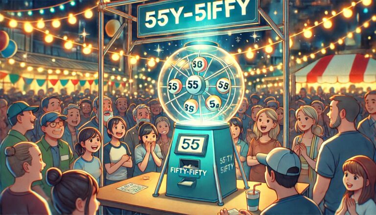 Fifty-Fifty Lottery: A Simple and Fun Way to Try Your Luck
