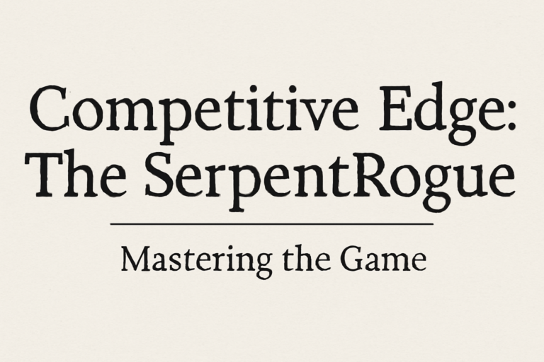 Competitive Edge: The SerpentRogue Mastering the Game