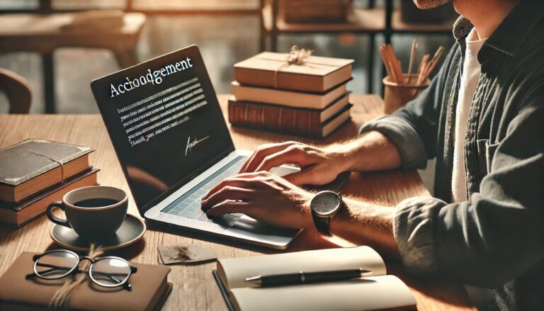 Acknowledgement for Project: Why It Matters and How to Write One