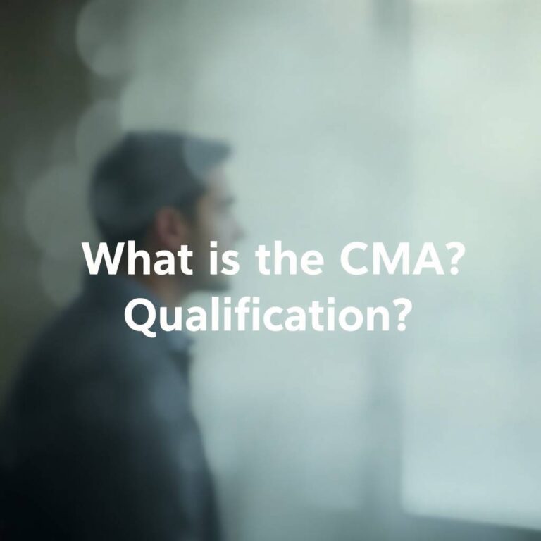 What is the CMA Qualification