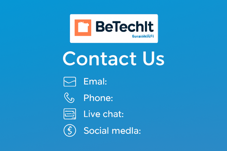 How to Contact BeTechIt.com: A Guide to Reaching Their Support Team