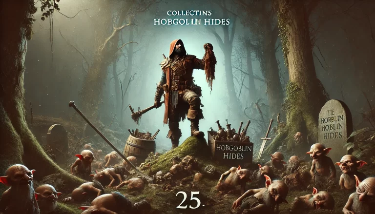 How to Bring Blorbo the Shrewd 25 Hobgoblin Hides: A Complete Guide for Adventurers