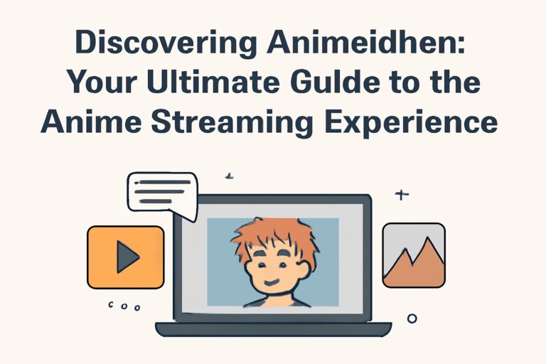 Discovering Animeidhen: Your Ultimate Guide to the Anime Streaming Experience
