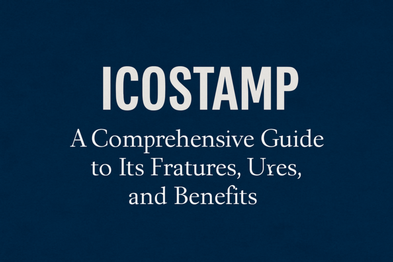 Icostamp: A Comprehensive Guide to Its Features, Uses, and Benefits