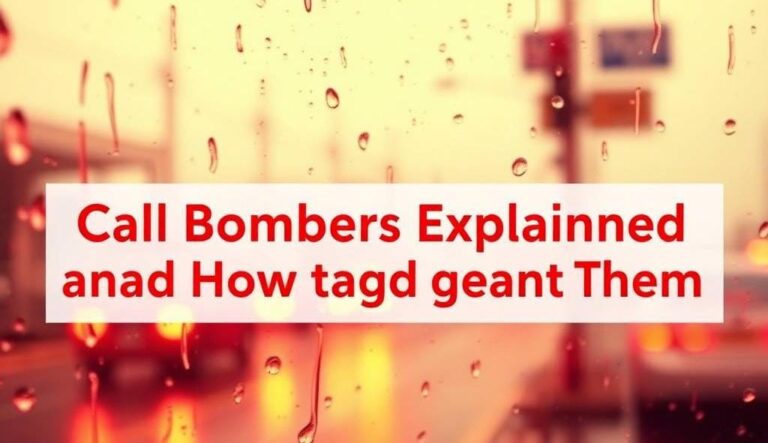 Call Bombers Explained: What They Are and How to Safeguard Against Them