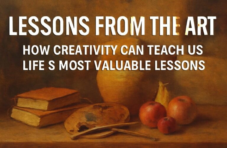 Lessons from the Art: How Creativity Can Teach Us Life’s Most Valuable Lessons