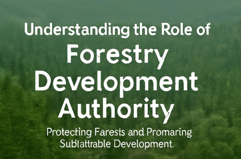Understanding the Role of the Forestry Development Authority: Protecting Forests and Promoting Sustainable Development