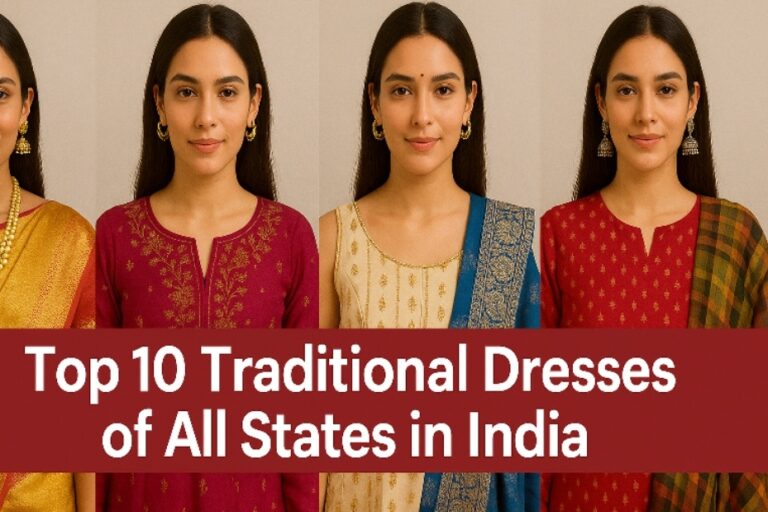 Top 10 Traditional Dresses of All States in India