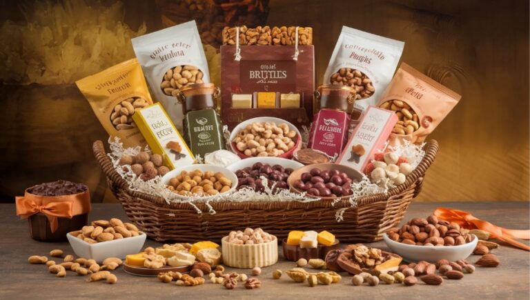 Nuts Gift Basket: Perfect for Celebrations & Events