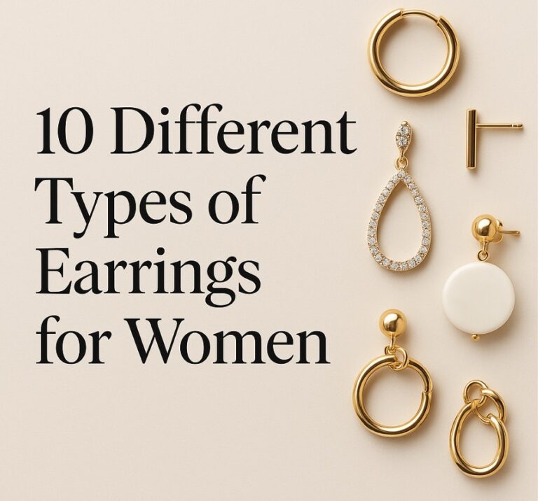 10 Different Types of Earrings for Women