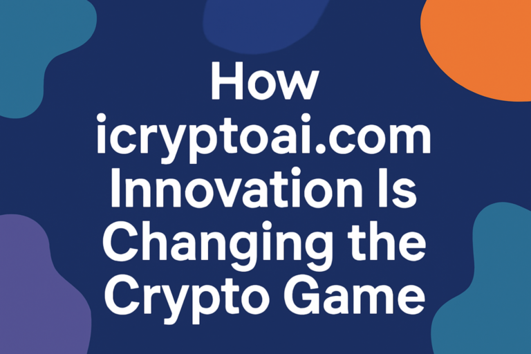 How icryptoai.com Innovation Is Changing the Crypto Game