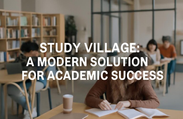 Study Village: A Modern Solution for Academic Success