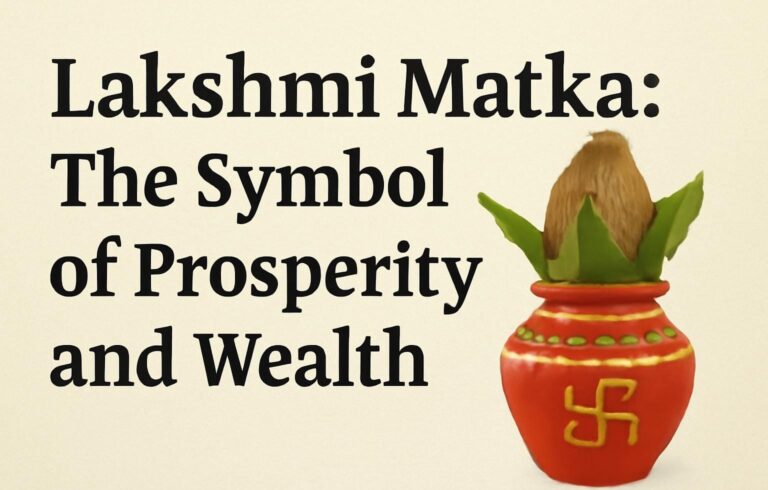 Lakshmi Matka: The Symbol of Prosperity and Wealth