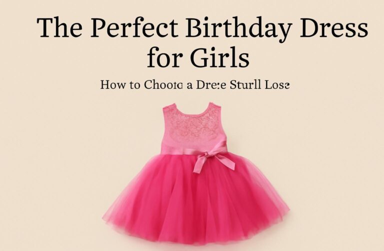The Perfect Birthday Dress for Girls: How to Choose a Dress She’ll Love