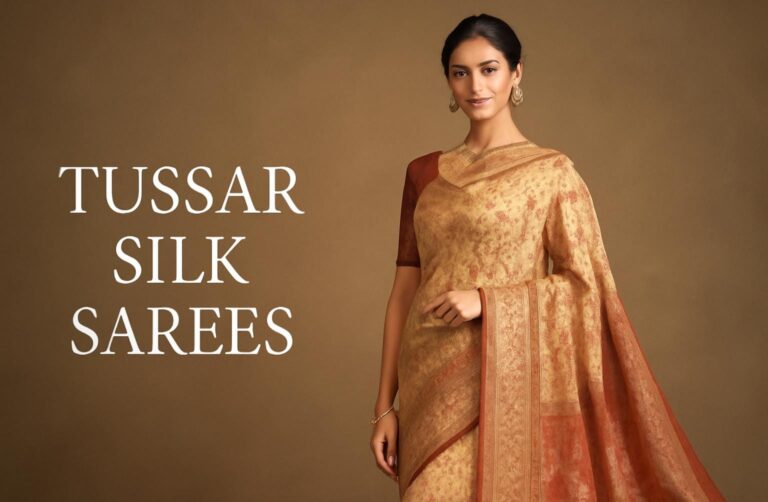 Tussar Silk Sarees: The Perfect Blend of Tradition, Elegance, and Craftsmanship