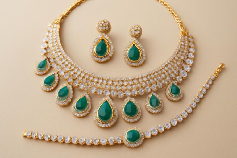 AD Jewellery Sets: Elevate Your Style with Elegance