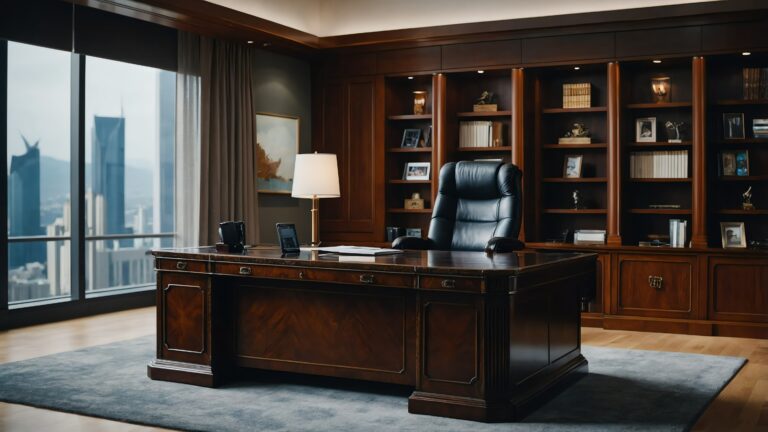 How Executive Furniture Reflects Leadership and Style