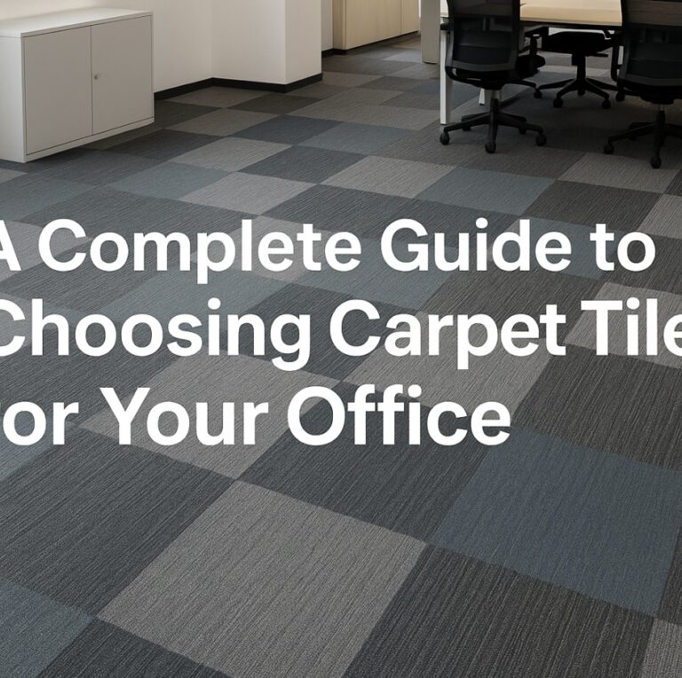 A Complete Guide to Choosing Carpet Tiles for Your Office